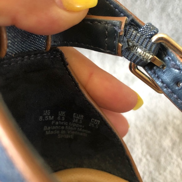 Comfy fall Dr. Scholl’s denim heels 🍂👡 - Picture 5 of 5